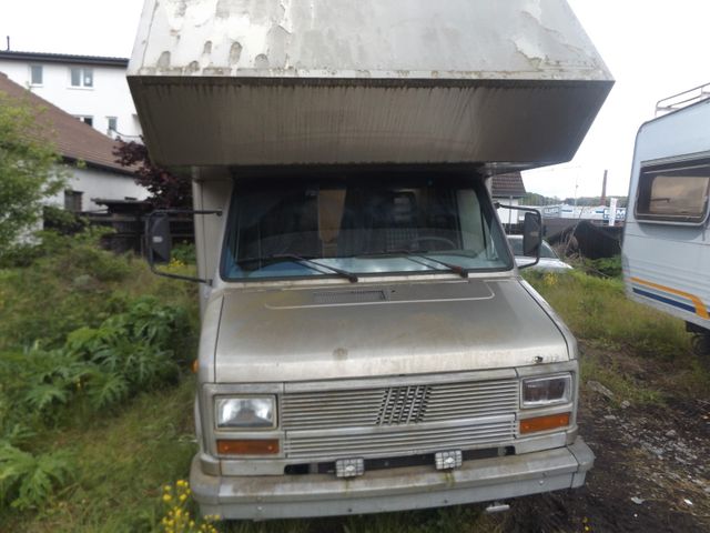 Fiat Ducato Wohnmobil Alkovenaufbau Projektaufgabe