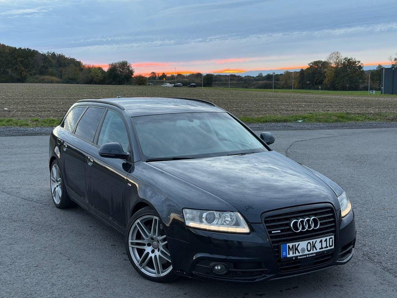 Audi A6 2010 — rear view