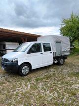 Volkswagen VW T5 Doka Pritsche 4Motion Differ TÜV 03/... - Volkswagen T5: Doka Pritsche