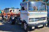 Mercedes-Benz LPKF 608 mit Bootstrailer Dinkel - Mercedes-Benz 608d