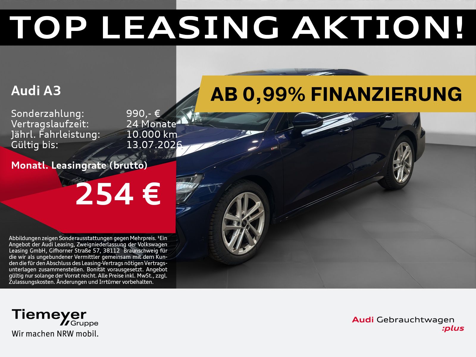 Audi A3 Limo 30 TFSI S LINE LM17 KAMERA NAVI+ SITZH