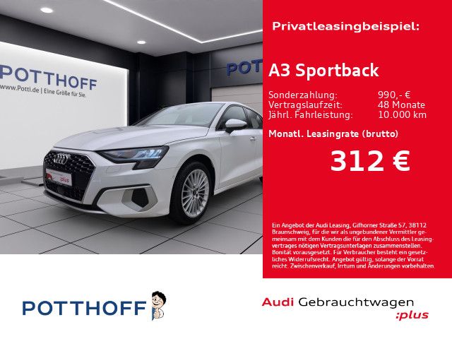 A3 Sportback 30 TDI ADVANCED NAVI+ PDC SITZHZG K