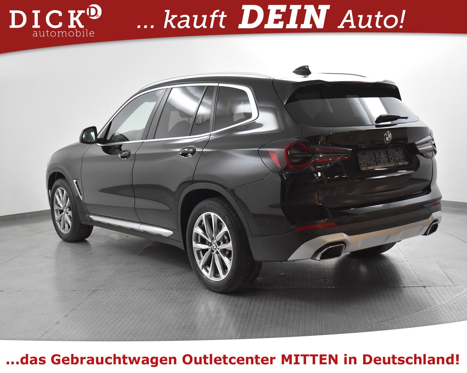 BMW X3 xDr 20d Aut Sport LEDER+PROF+AHK+KAM+SHZ+M19" - Image 6