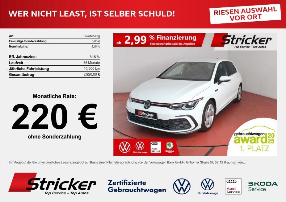 Volkswagen Golf GTI 2.0TSI 220,-ohne Anzahlung IQ.Light ACC