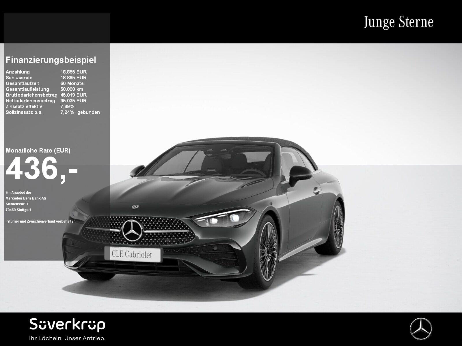 Mercedes-Benz CLE 200 Cabriolet AMG BURM NIGHT MEMO AHK DISTR