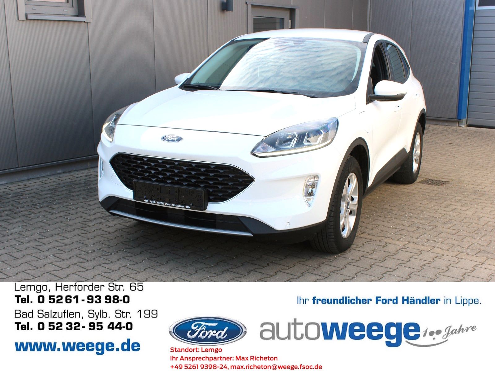 Fahrzeugabbildung Ford Kuga Plug-In Hybrid Cool & Connect 2,5 Duratec