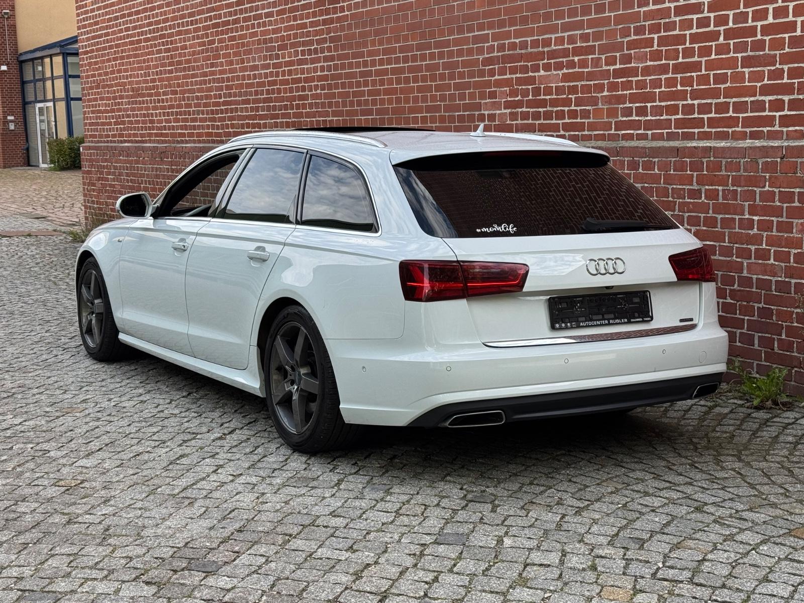 Audi A6 Avant S-line 3.0 TDI 218ch - Toi ouvrant panoramique - Alcantara - Carnet entretien - Pneus toutes saisons - Hayon éléctrique