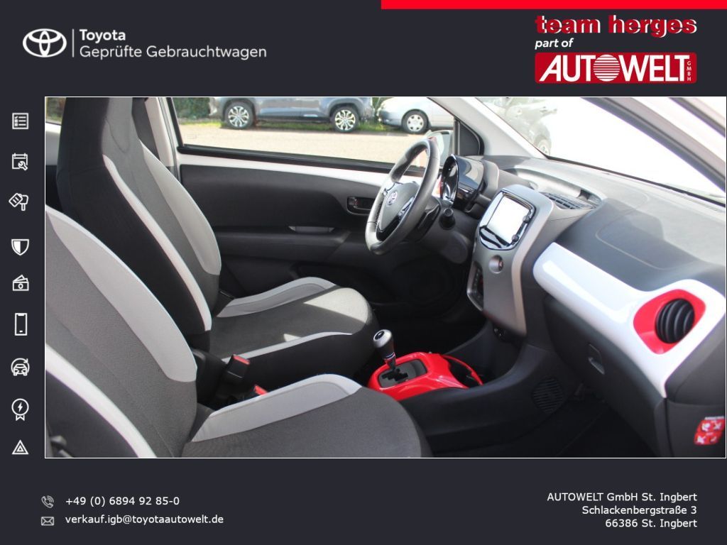 Fahrzeugabbildung Toyota Aygo x-shift x-play Automatik