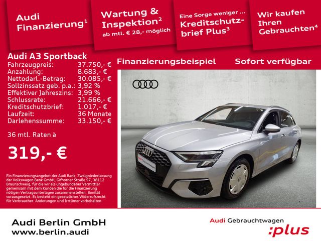 Audi A3 Sportback Advanced TDI S tr. VIRTUAL RFK LED