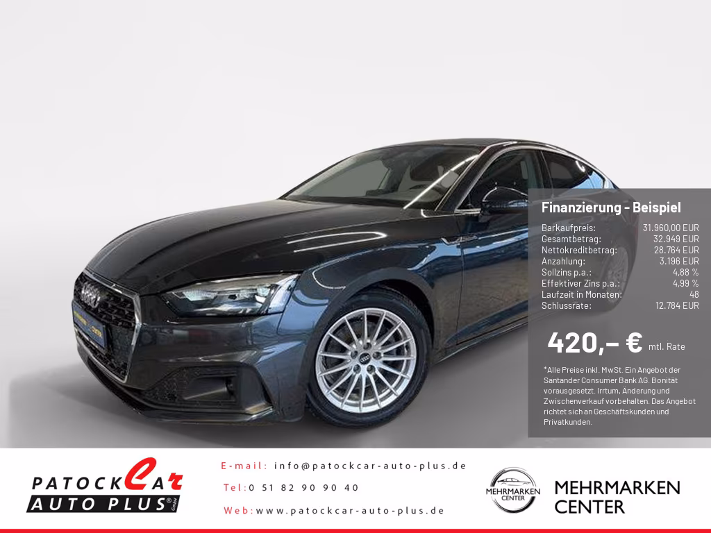 Audi A5 Sportback 35 TFSI SHZ KAMERA NAVI FACEL. LED
