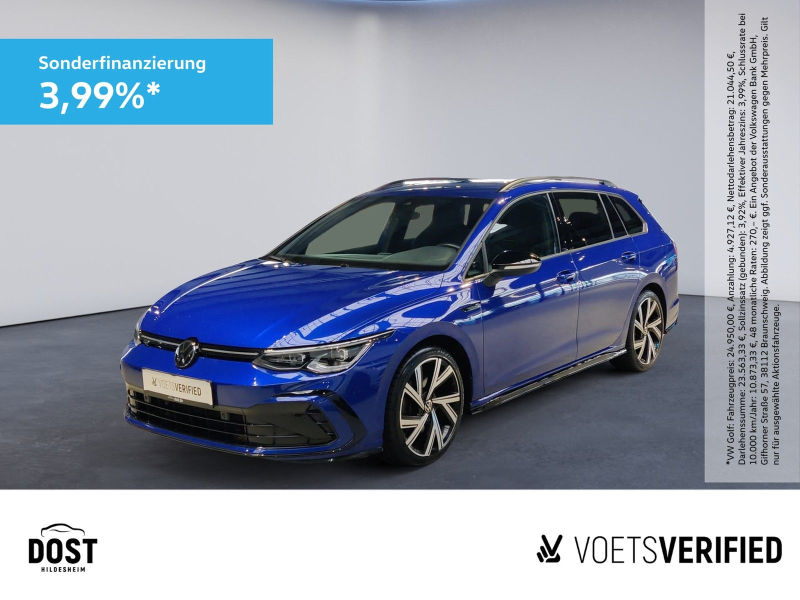 Volkswagen Golf VIII Variant R-Line 2.0 TSI DSG AHK+LED+NAV