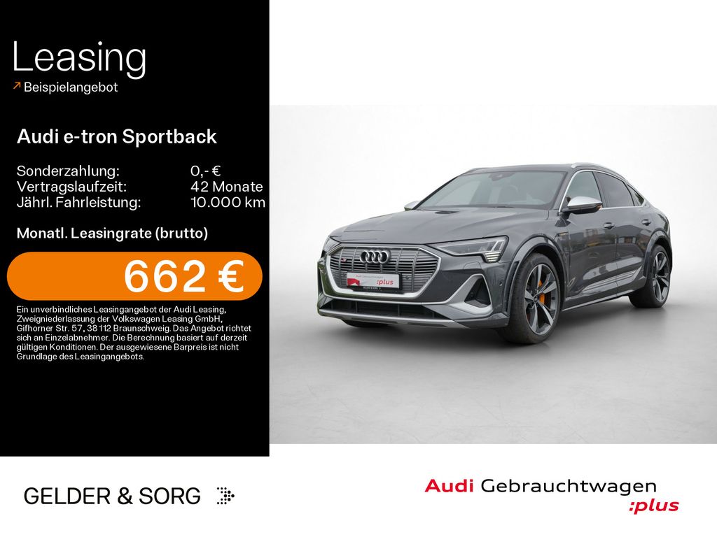 Audi e-tron Sportback S quattro 356km/WLTP*Nacht*B&O