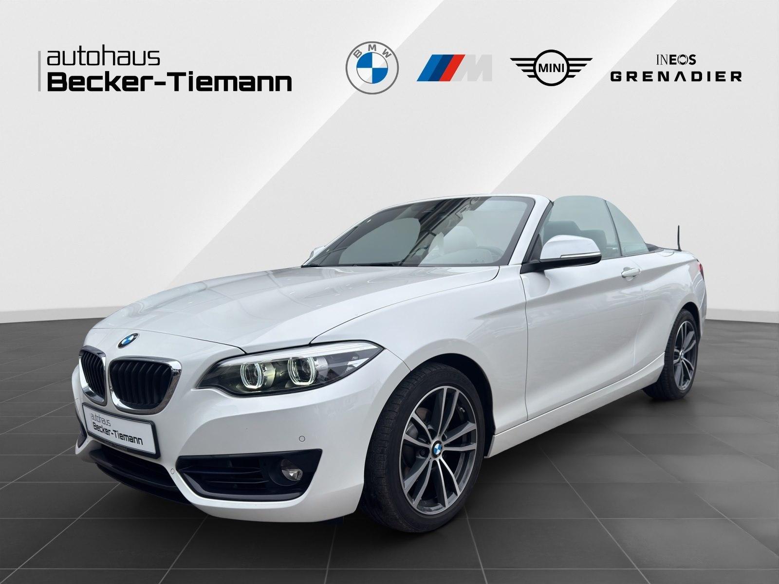 BMW 218i Cabrio| Sport Line| Aut.| HiFi| Navi Bus.| 