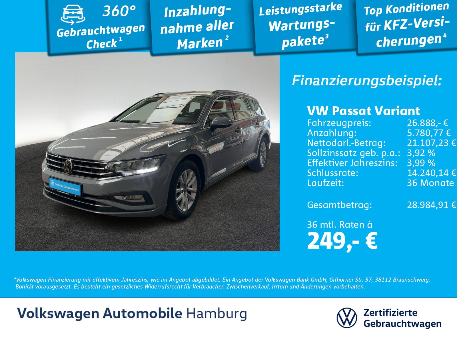 Volkswagen Passat Variant 2.0 TDI Business DSG Navi ACC