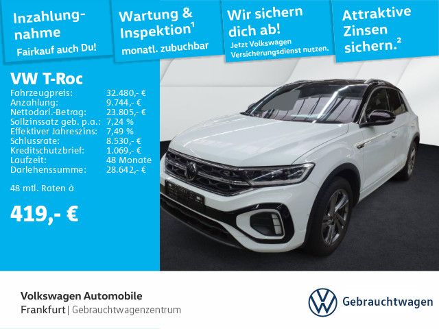 Volkswagen T-ROC 2.0 TDI DSG R-Line Navi LED-Heckleuchten S