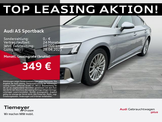 Audi A5 Sportback 45 TFSI Q S LINE MATRIX KAMERA MEMO