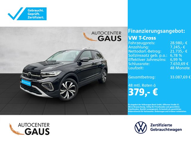 T-Cross Style 1.5 TSI DSG*IQ.Light*ACC*RearView