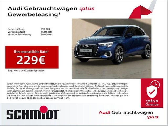 Audi A3 Sportback 40 TFSI e Advanced LM18 LED Navi+ S