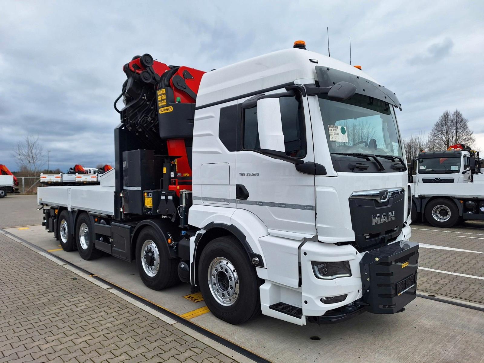 MAN TGS 35.520 8x4H-6 BL inkl. Palfinger PK 92002 SH