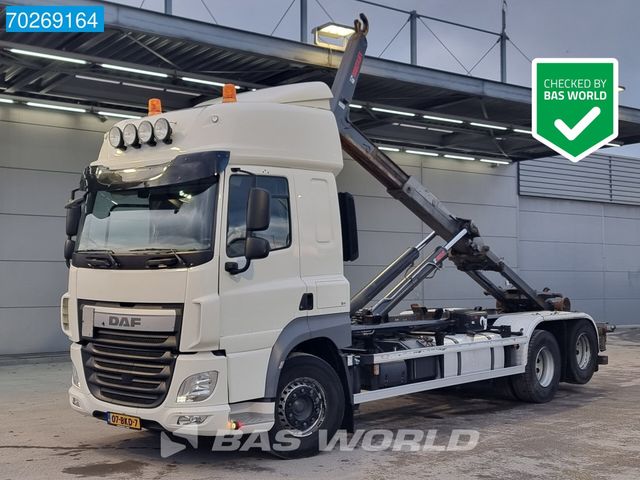 DAF CF 460 6X2 NL-Truck 26tons Hiab hooklift Liftasc