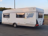 HYMER / ERIBA / HYMERCAR Nova 560 A TÜV neu, Gasprüfung neu, 100kmh  - HYMER / ERIBA Etagenbett Wohnwagen