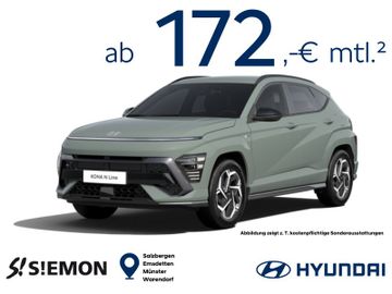 Hyundai Leasing Angebot: Hyundai Kona 138PS   N-Line   Schalter  Individuell