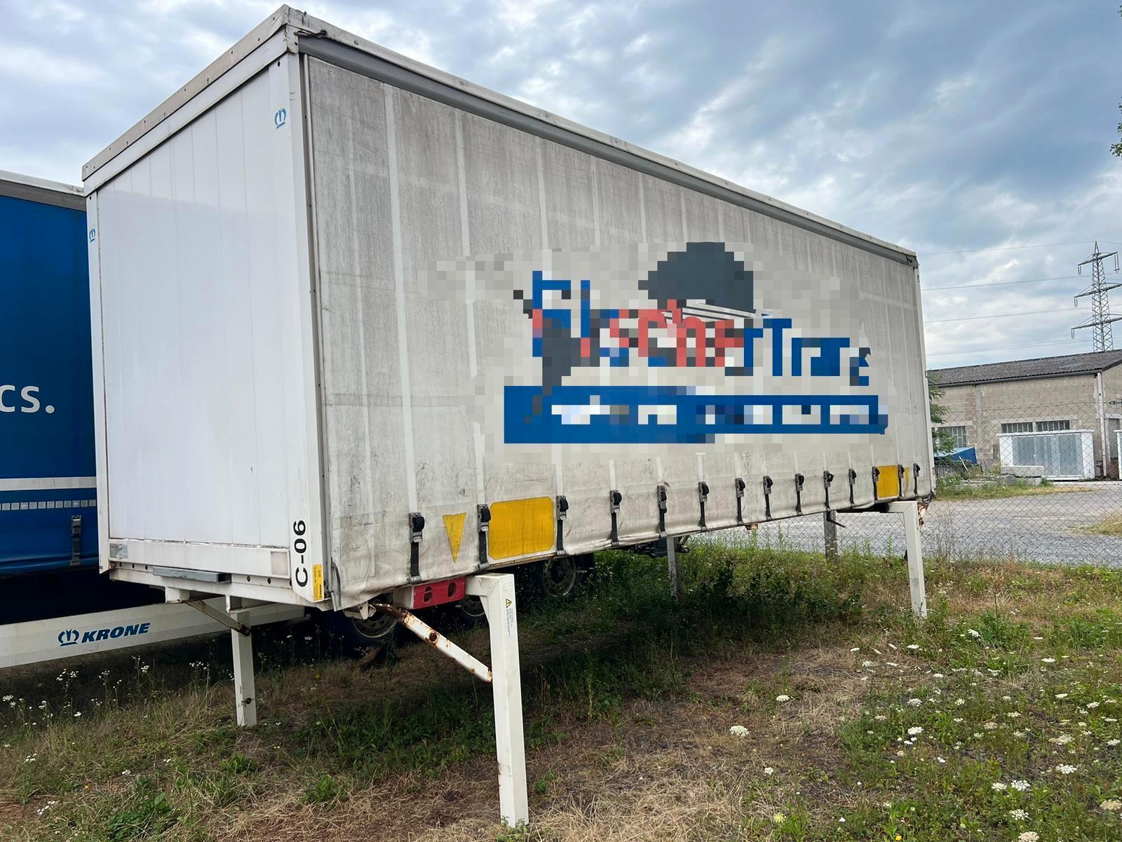 Krone WP 7.3/Edscha/Schiebeplane/Portaltüren/Standard