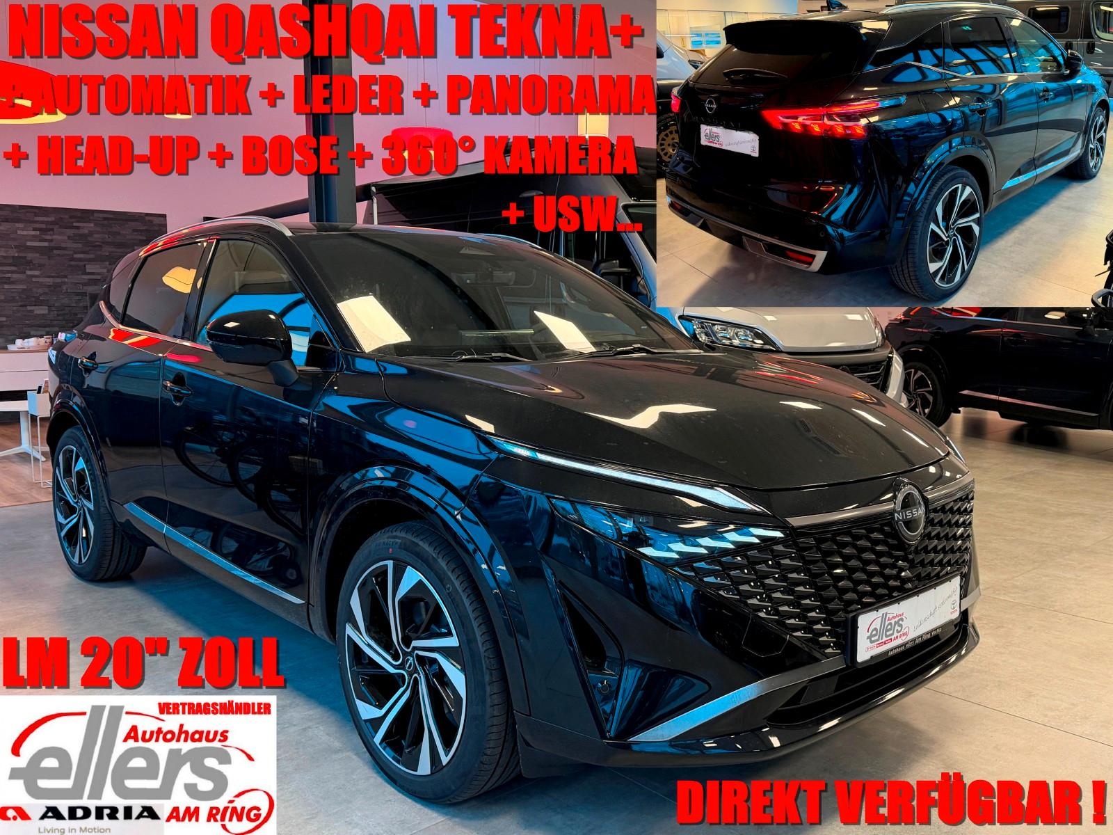 Nissan QASHQAI TEKNA+ BOSE LEDER PANORAMA NAVI 20"ZOLL