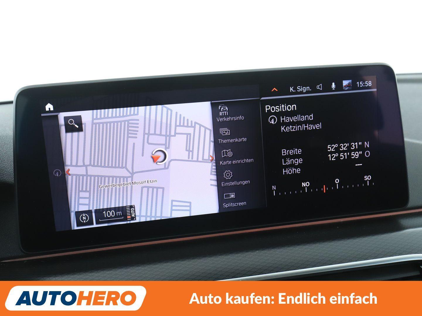 BMW 520 5er 520i Mild-Hybrid M Sport Aut.*NAVI*VC*HUD*, миниатюра 20