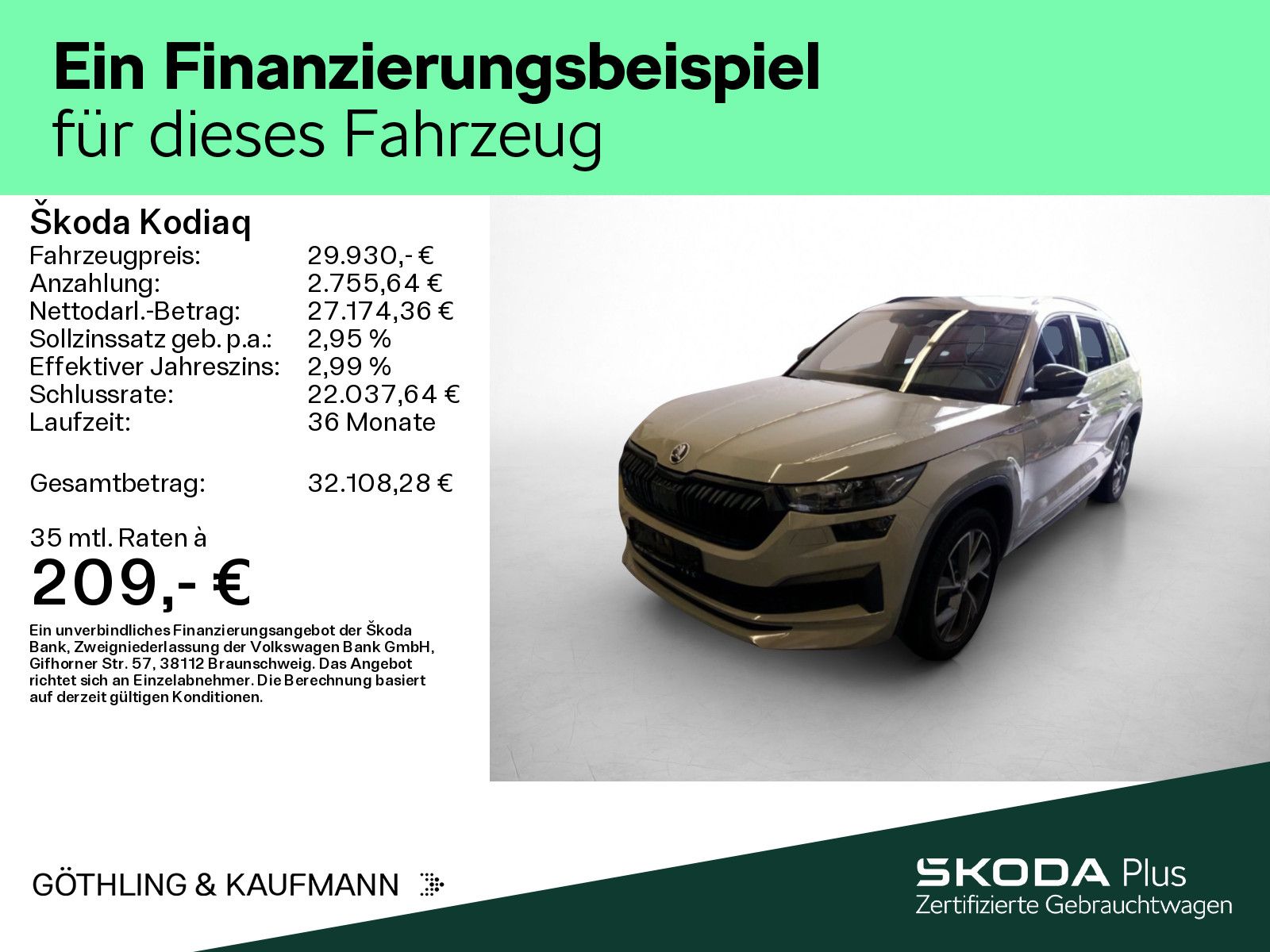 Skoda Kodiaq 2.0 TDI Sportline*4x4*NAVI*KAM*LED* imagem 2