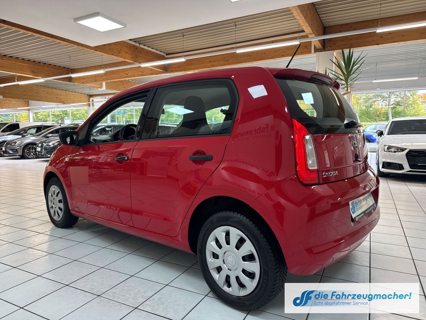Fahrzeugabbildung SKODA Citigo Active Berganfahrass. GA Klima teilb.Rück