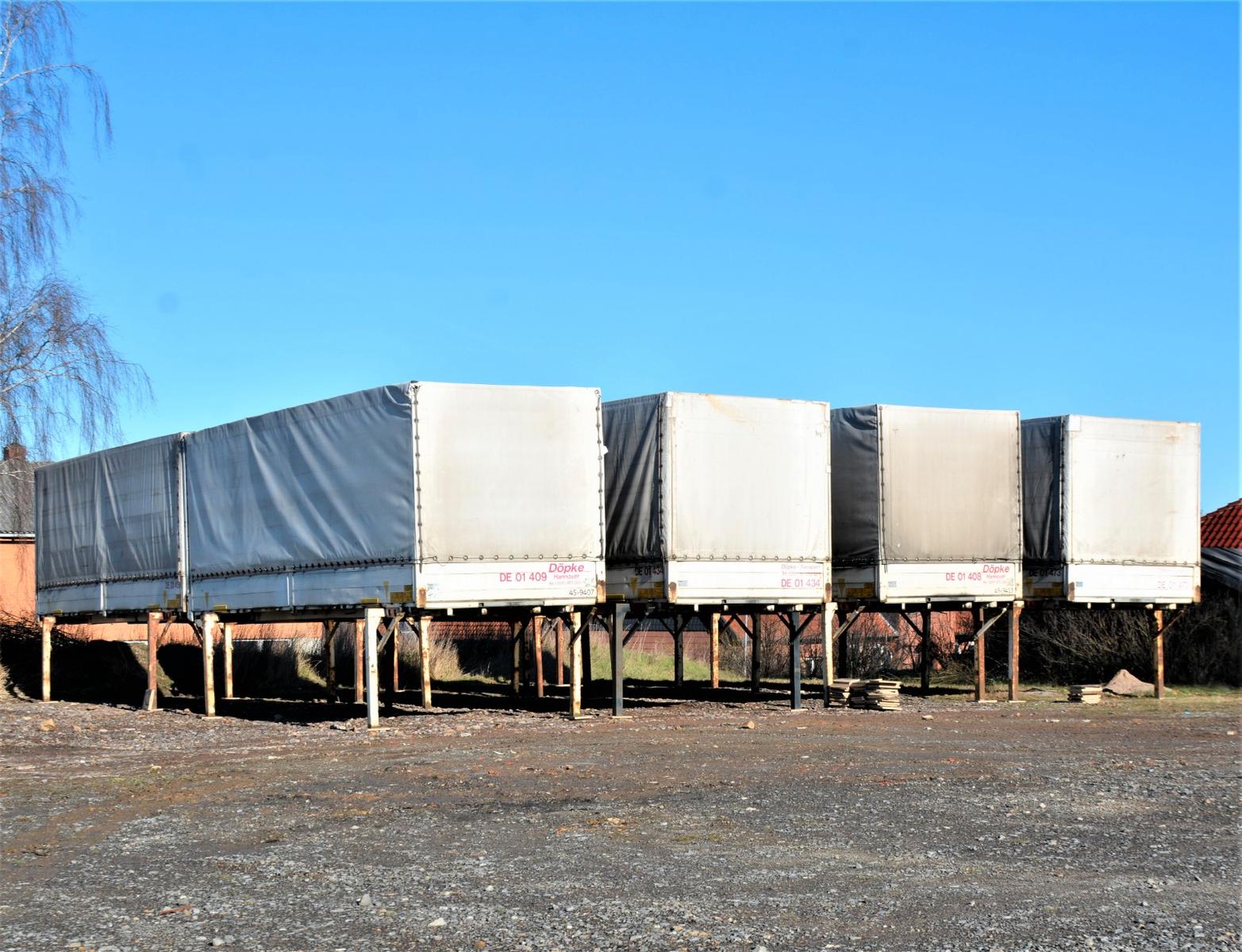 Andere KRONE WP73 BDF WECHSELBRÜCKE PRITSCHE PLANE TÜRE