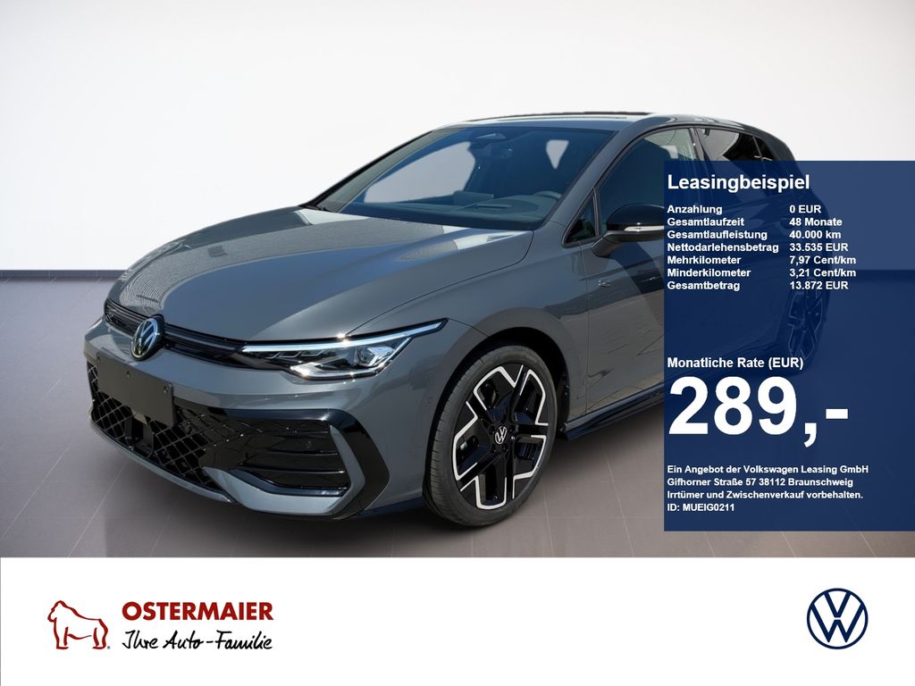 Golf VIII R-Line 1.5TSI 150PS 6-Gang LED,NAVI,18