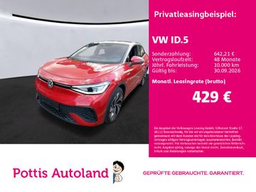 Volkswagen ID.5 PRO PERFORMANCE AHK NAVI IQ.LIGHT KAMERA