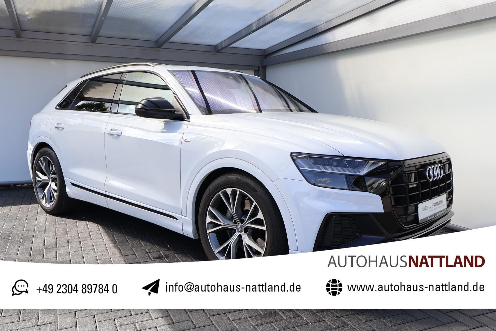 Audi Q8 50 TDI Q 2x S LINE Black Matrix PANO AHK B&O