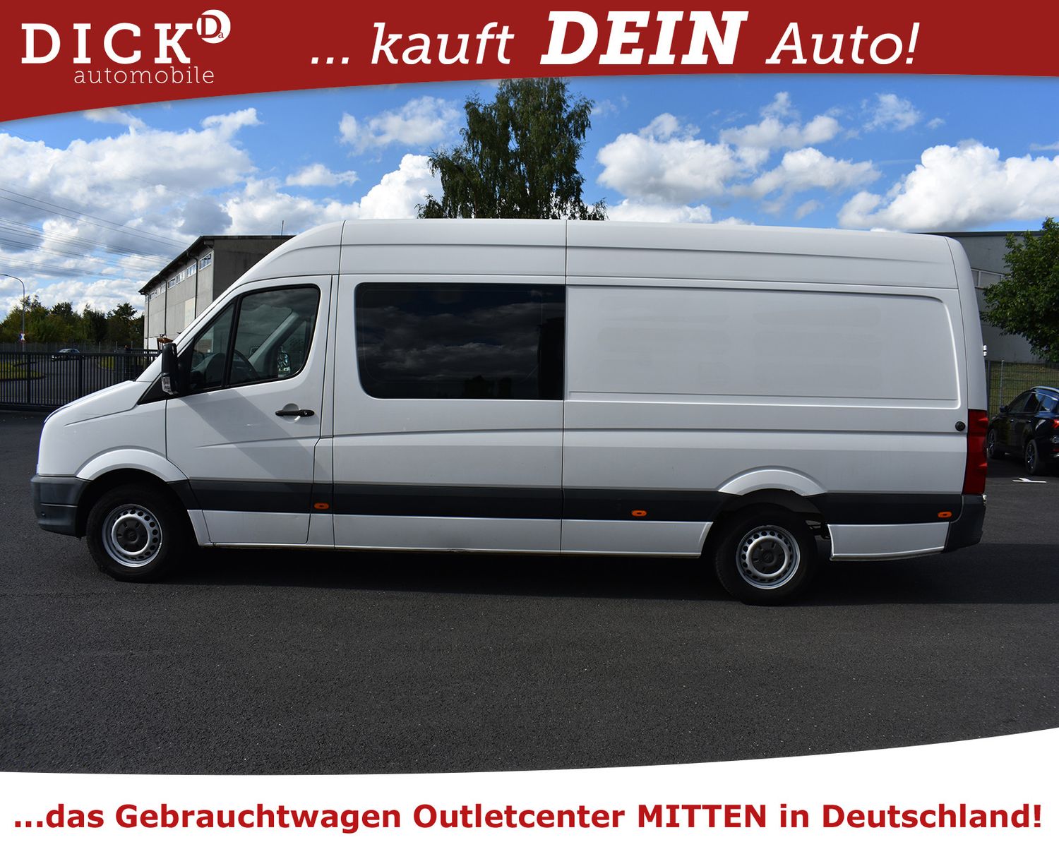VW Crafter 2.0d 35 Lang L4H3 MIXTO 6S+KLIMA+PDC+AHK - Image 5