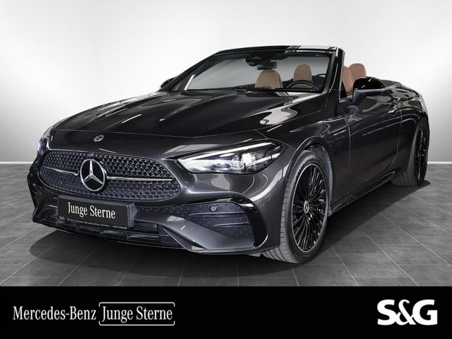 MERCEDES-BENZ CLE 220 d AMG Cabrio AHK+360°+NIGHT+LEDER BRAUN