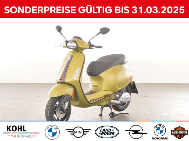 Vespa Sprint 125 S verde / grün ambizioso matt V03