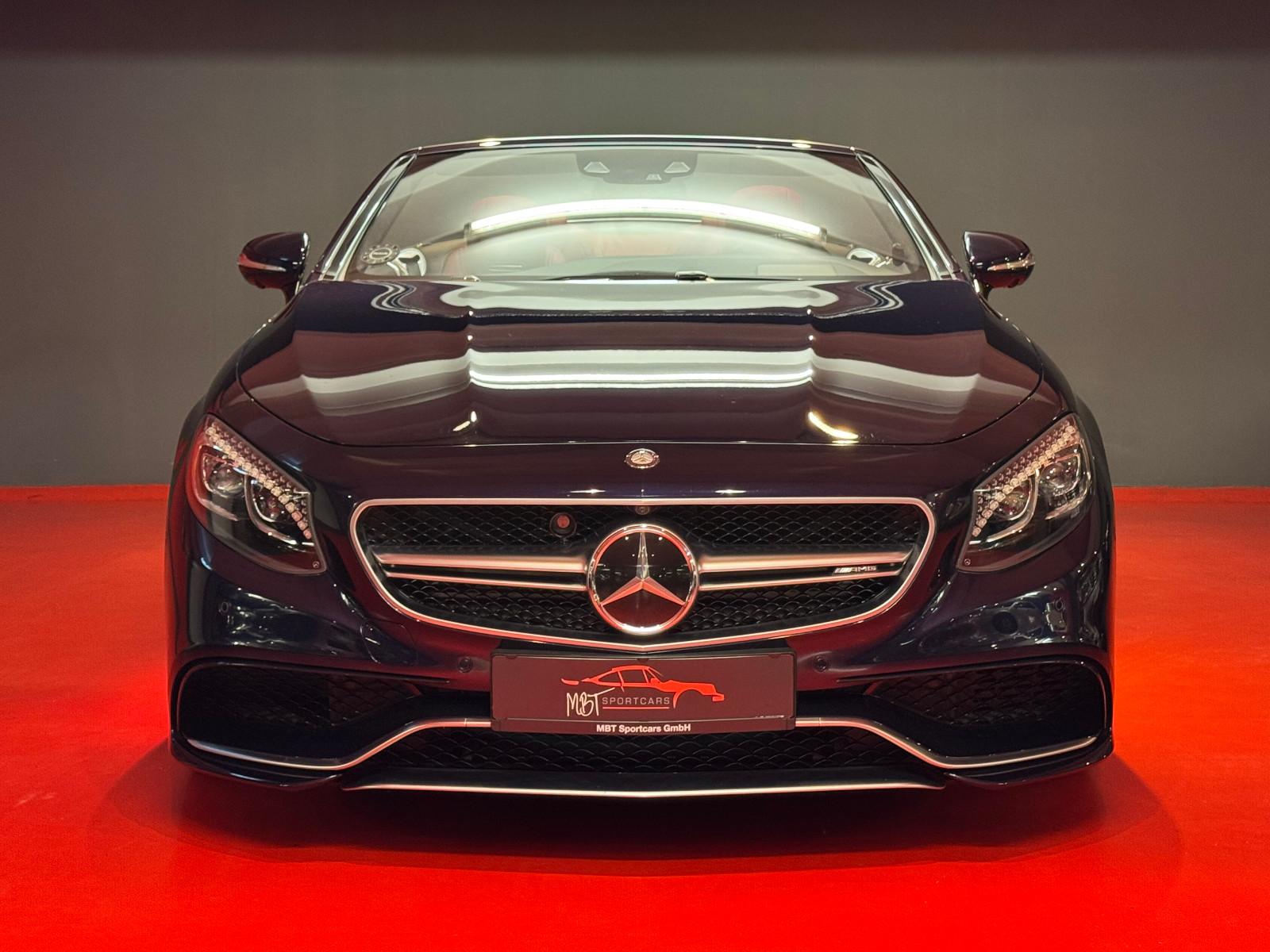 Mercedes-Benz S 63 AMG/Cabrio/5,5 V8 585PS/SERVICE/NIGHT/BURM!