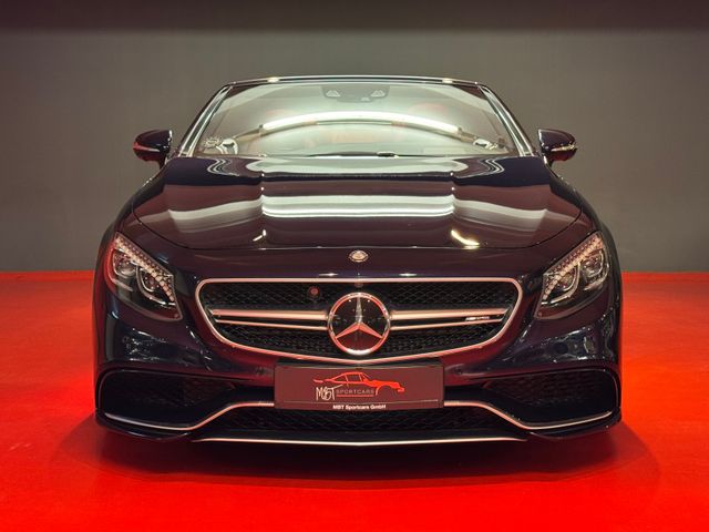 MERCEDES-BENZ S 63 AMG/Cabrio/5,5 V8 585PS/SERVICE/NIGHT/BURM!