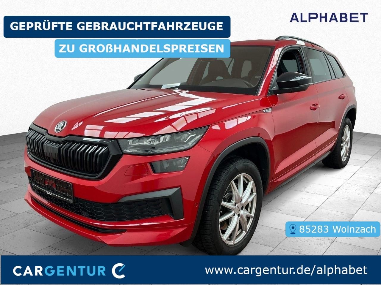 Skoda Kodiaq 2.0 TDI Sportline 4×4 Matrix Virtual 360°