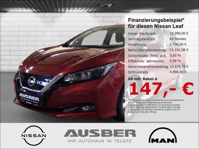 Nissan Leaf Acenta 40 kWh Ganzjahresreifen Sitzheiz. vo