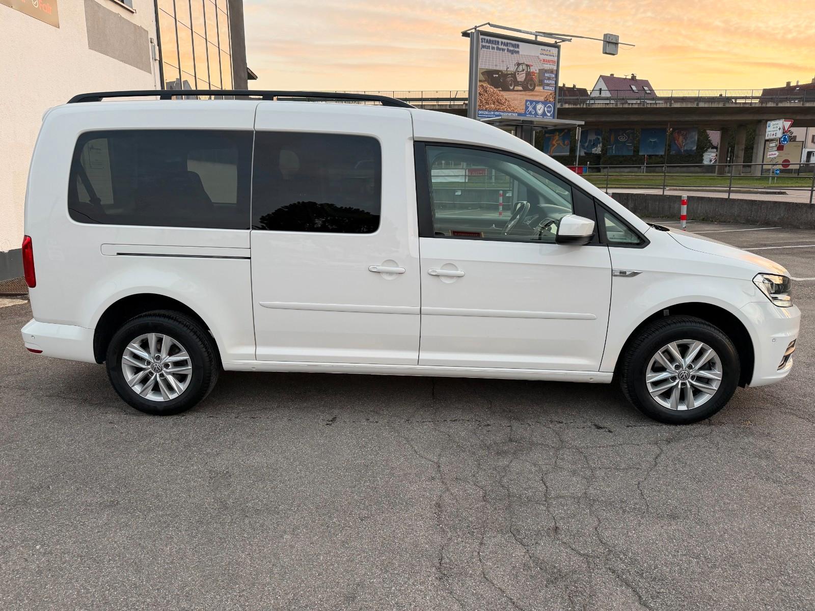 Volkswagen Caddy Maxi-7 SITZE-KLIMA-NAVI-EURO 6-TÜV NEU