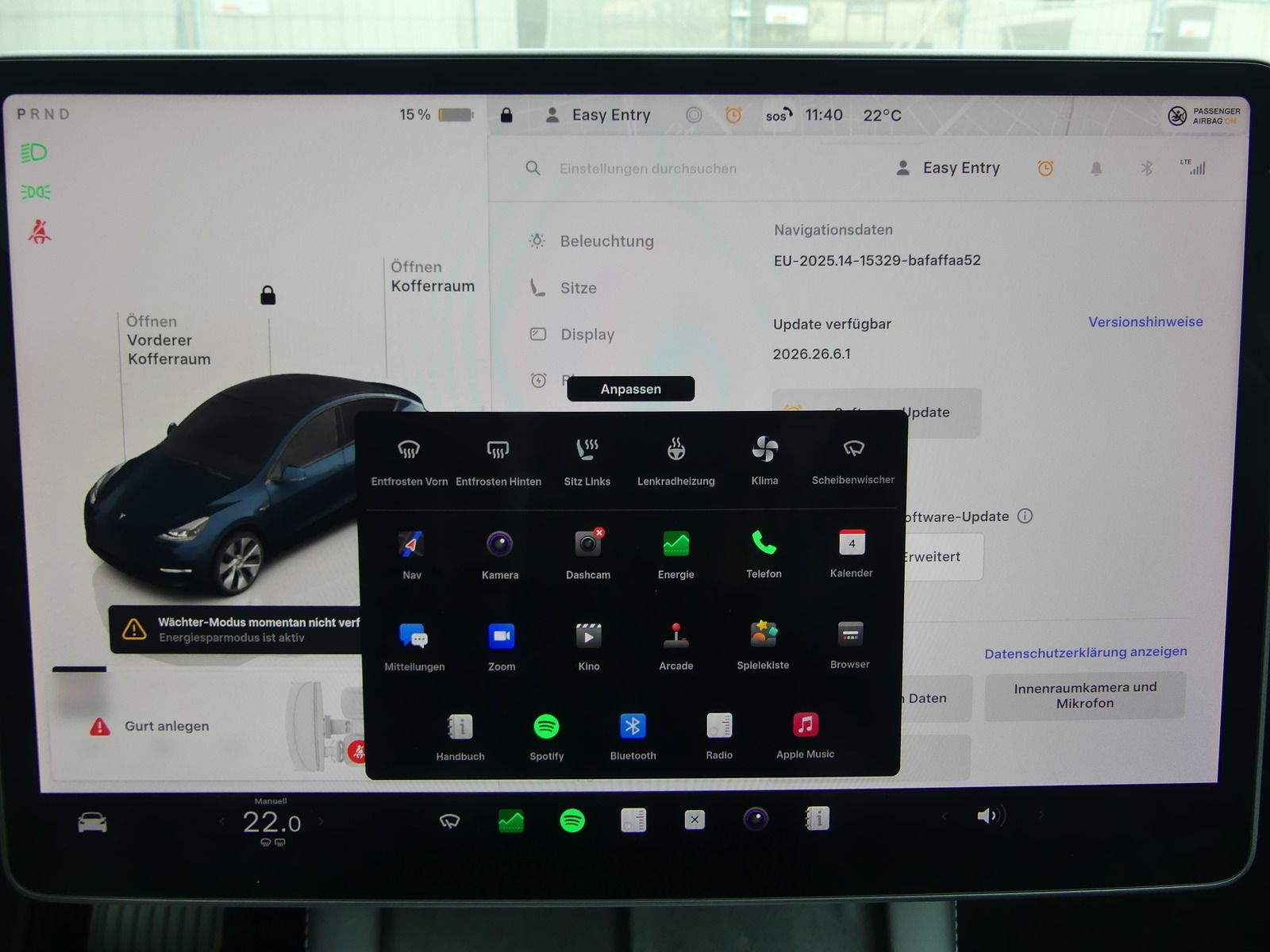 Tesla Model Y Long Range Dual AWD 378KW/PANO/LED/KAM foto 6