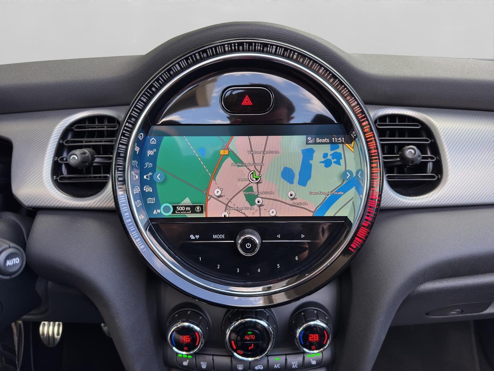 MINI Cooper S Cabrio JCW Trim adaptiverLED Lenkradhei