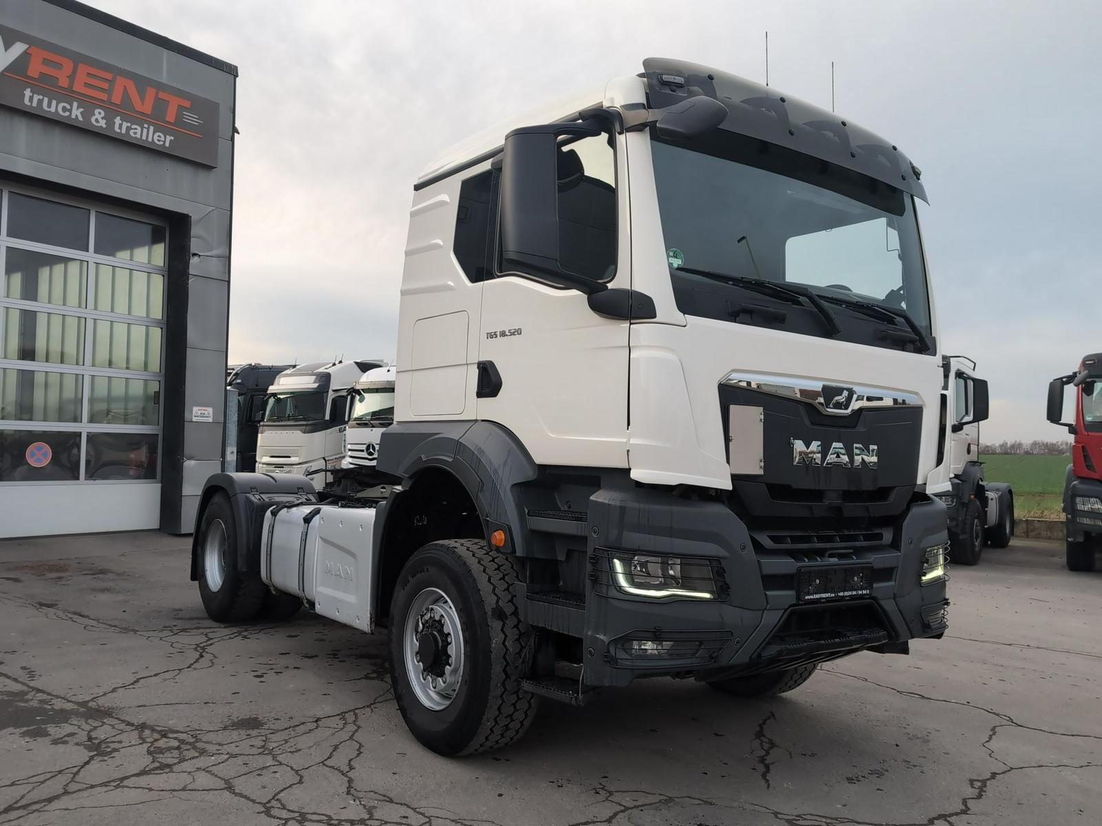 MAN TGS18.520 BL SA 4x4H/PriTarder/Navi/Kühlbox