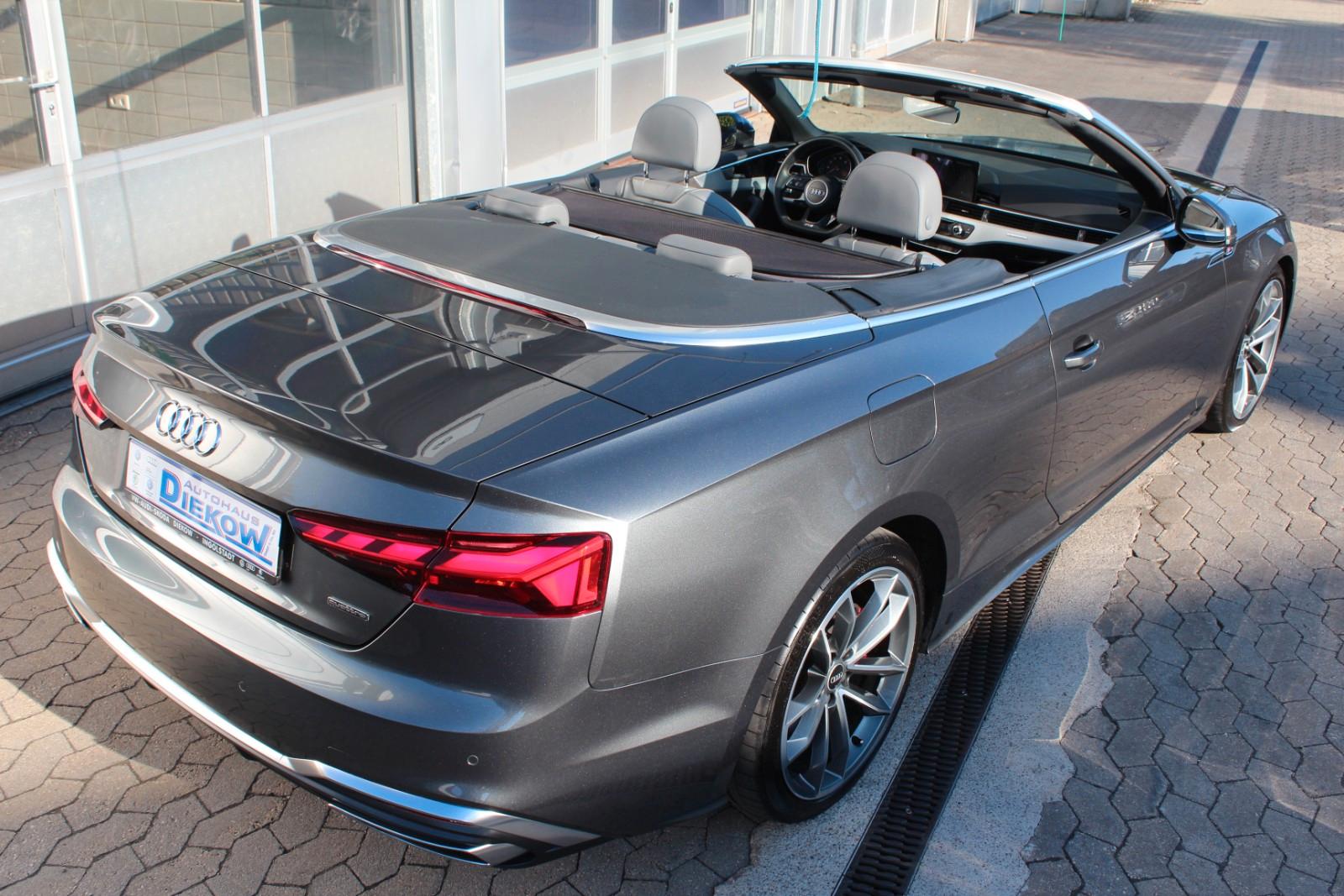 Audi A5 Cabrio 45 qu/2x S line/Leder/Matrix/REDUZIERT, миниатюра 18