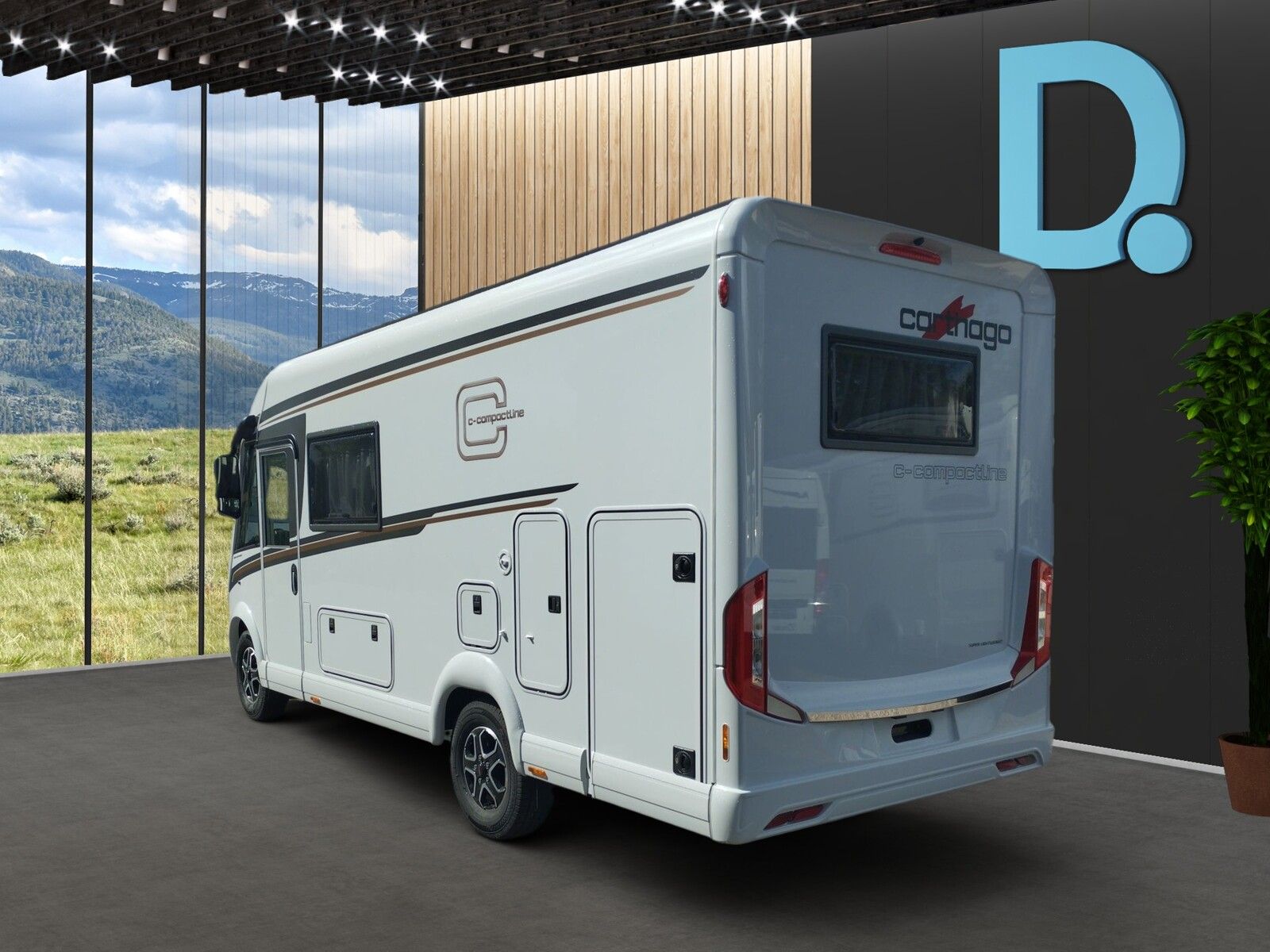 Fahrzeugabbildung Carthago c-compactline I 138 DB Fiat, Navi, Chassis-Plus