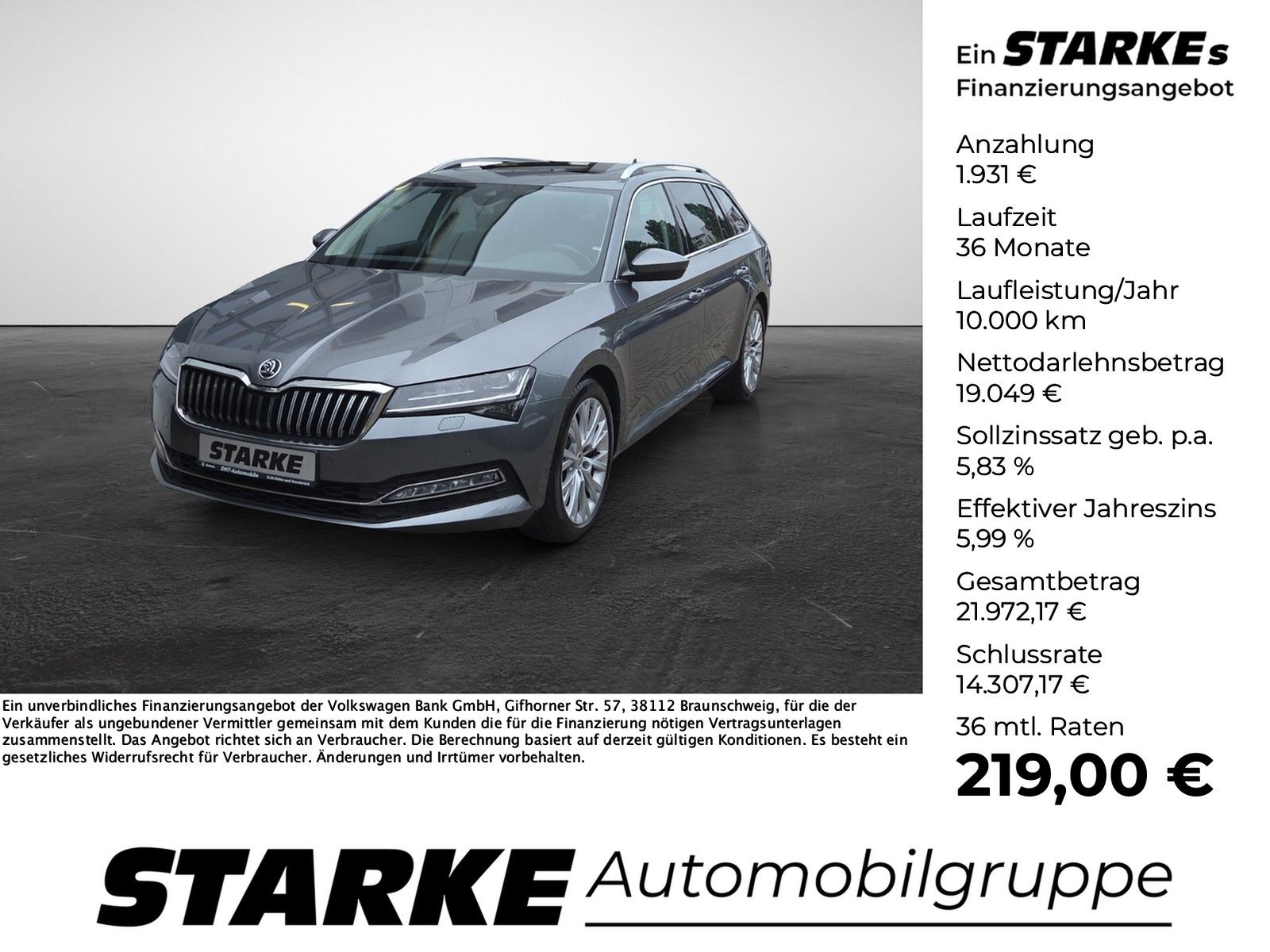 Skoda Superb Combi 2.0 TDI DSG Style  Panodach AHK Nav