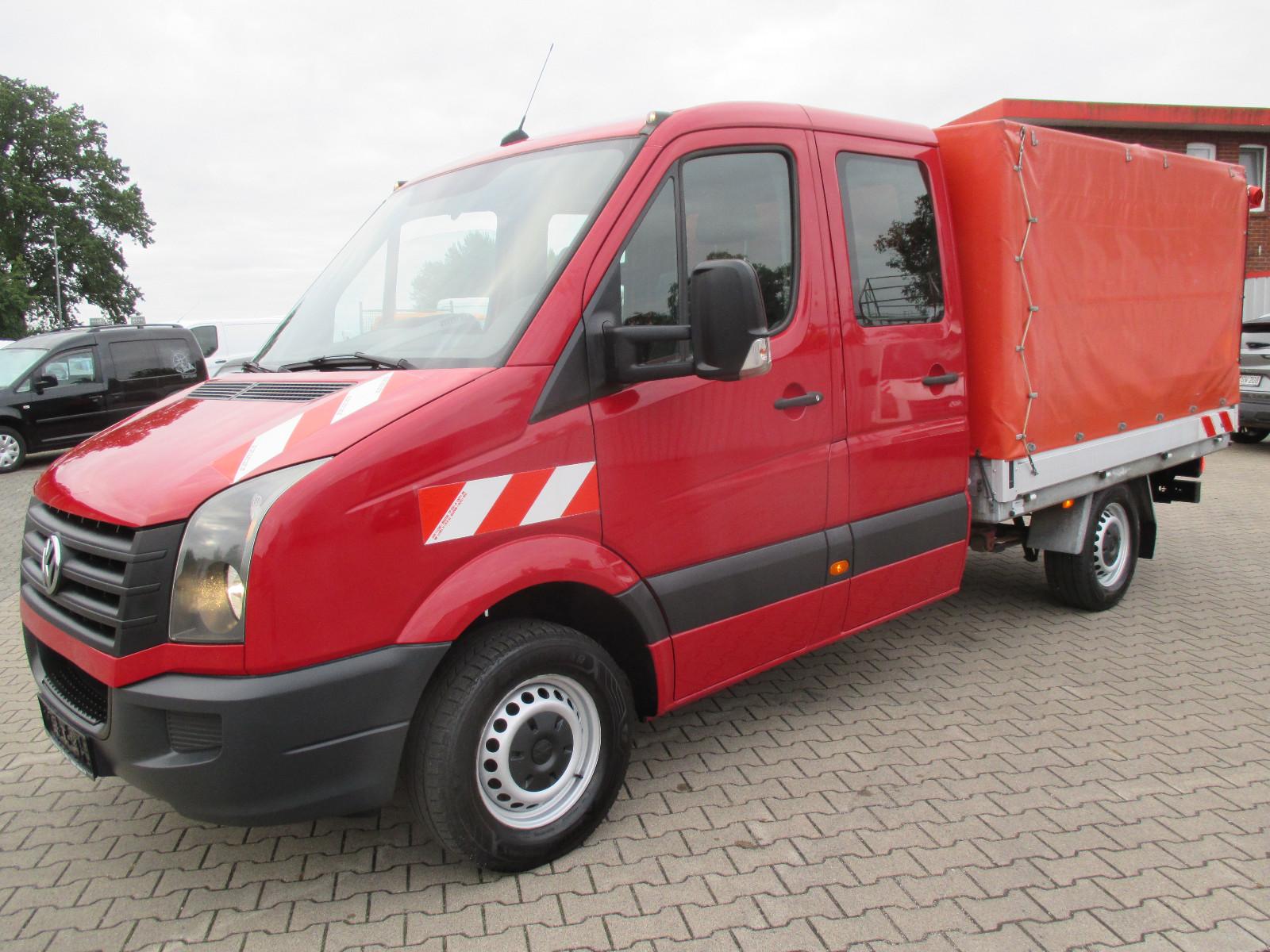 Volkswagen Crafter DoKa Tiefladerpritsche 2,0TDI /AHK (3,5t